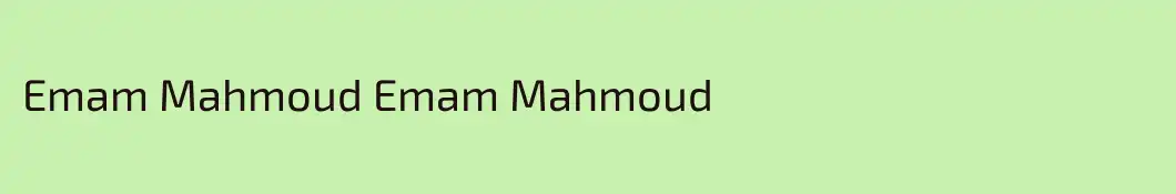 Emam Mahmoud Emam Mahmoud